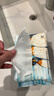 嫚熙（EMXEE）藍企鵝綿柔巾嬰兒寶寶一次性洗臉巾新生兒干濕兩用手口清潔巾 80抽 12包 【贈2包嬰兒綿柔巾】 曬單實(shí)拍圖