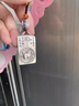 子木雅居純銀十二生肖守護神鑰匙扣汽車(chē)掛件本命佛平安無(wú)事牌吊墜生日禮物 生肖鼠【千手觀(guān)音】 曬單實(shí)拍圖