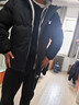 花花公子羽絨棉服男士冬季新款加厚面包服青少年寬松連帽白鴨絨外套 S090黑色  2XL 130-145斤 曬單實(shí)拍圖