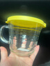 合慶玻璃榨汁杯304不銹鋼手動(dòng)榨汁器水果壓汁器橙子檸檬榨橙汁壓榨器 檸檬黃-500ML量杯【加厚耐熱玻璃】 曬單實(shí)拍圖
