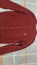 歌莉婭 秋冬新品  全羊毛開(kāi)衫  1E8J6E0S0 91R酒紅 M 曬單實(shí)拍圖