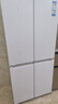 海爾冰箱出品統帥冰箱502升四開(kāi)門(mén)十字對開(kāi)門(mén)【懶人冰箱】526家用超薄風(fēng)冷無(wú)霜一級能效變頻 594mm超薄機身+全域自然凈+三檔變溫 曬單實(shí)拍圖