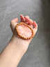 直發(fā)桃木手串女款壓驚純木質(zhì)手鏈文玩佛珠本命年護身保平安 6mm【泰山老桃木】14-15cm手圍桃川手串 曬單實(shí)拍圖