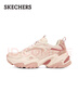 斯凱奇（Skechers）秋冬季機甲鞋二代休閑運動(dòng)鞋女士老爹鞋緩震復古女鞋149916 PINK/PINK 37 尺碼偏大半碼，建議選小半碼 曬單實(shí)拍圖