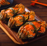 【活蟹】湖中秋色鮮活大閘蟹螃蟹現貨公5.0-5.3母4.0-4.3兩4對去繩足重送禮盒 源頭直發(fā) 曬單實(shí)拍圖