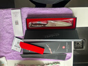 信作大馬士革鋼廚刀5英寸萬(wàn)用刀家用水果切片刀多功能廚房小刀削皮刀 曬單實(shí)拍圖