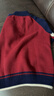 恒源祥男童羊毛衫兒童毛衣秋冬新款拉鏈半高領(lǐng)中大童青少年學(xué)生男孩羊毛 酒紅 120 cm  建議高110-120重30-40斤 曬單實(shí)拍圖