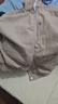 OEMG  美式復古飛行員棉服男士秋冬季潮牌上衣夾克短款工裝加絨襖外套 卡其色 L [建議100-110斤] 曬單實(shí)拍圖