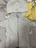 LULU露露衛衣scuba刺繡連帽新款加絨韓版修身運動(dòng)拉鏈外套瑜伽服 淺灰色 細節面料一致 L (8) 125斤-135斤 曬單實(shí)拍圖