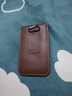 途尊新款多功能休閑手機掛腰穿皮帶腰包男手機包腰間防潑水工地手機套 光面款【深棕色】送登山扣 曬單實(shí)拍圖