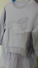 MiniPeace太平鳥(niǎo)童裝秋新女童連衣裙FBFAF3221 微風(fēng)紫 130cm 曬單實(shí)拍圖