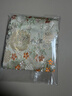 左歐高檔刺繡首飾收納袋絨布防氧化防塵防塵手鐲手串項鏈珠寶首飾收納 素錦金1個(gè)裝 紐扣款 曬單實(shí)拍圖