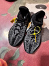 阿迪達斯男女YEEZY 350 V2 黑瑪瑙椰子透氣休閑鞋IG9606 41 曬單實(shí)拍圖