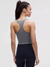lululemon丨Ebb to Street 女士短款工字運動(dòng)背心 內置內衣 LW1CJUS 白色 M /8 曬單實(shí)拍圖