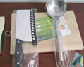 菜刀菜板全套廚房刀具套裝家用切菜刀水果宿舍砧板廚具二合一輔食 切片刀+中號竹木菜板六件全套裝 曬單實(shí)拍圖
