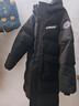 雪中飛（SNOWFLYING）兒童羽絨服男童女童冬季新款御寒加厚中大童長(cháng)款羽絨服黑色160 曬單實(shí)拍圖