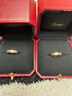 卡地亞（Cartier）戒指男女同款 3.6毫米寬LOVE結婚對戒情侶婚戒 B4085200 18K玫瑰金色 56 曬單實(shí)拍圖