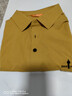 比音勒芬【親膚干爽】春秋季男士上衣輕商務(wù)休閑百搭多色長(cháng)袖polo衫打底衫 23深黃 M （100） 曬單實(shí)拍圖