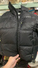 亞瑟士童裝25年冬季男女童短款泡芙面包服輕量蓬松舒適防水 黑色 85%絨子 140 充絨152.5g 曬單實(shí)拍圖