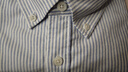 BLACKMONDAY純棉牛津紡長(cháng)袖襯衫男全棉豎條紋男士抗皺免燙商務(wù)休閑襯衣 曬單實(shí)拍圖