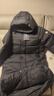 鴨鴨（YAYA）米蘭時(shí)裝周秀款90鵝絨羽絨服女2025新款極寒加厚長(cháng)款過(guò)膝情侶外套 黑色 S (165) 【鵝絨充330克】 曬單實(shí)拍圖