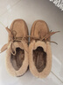 natursun奚夢(mèng)瑤高圓圓章若楠文淇同款德訓鞋女鞋厚底休閑袋鼠鞋情侶鞋單鞋 棕色（加絨） 37 (235mm) 曬單實(shí)拍圖