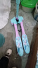瑞旗葉羅麗滑板車(chē)兒童3-6-12歲女孩四輪蛙式車(chē)全閃腳踏搖擺滑滑剪刀車(chē) 冰公主-可折疊-閃光輪 曬單實(shí)拍圖
