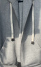 范思藍恩設計感松弛休閑寬松衛衣外套女2025秋季新款落肩開(kāi)衫3165 淺灰色 M 曬單實(shí)拍圖