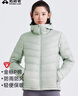 拓路者雪狐金標P棉棉服女冬季輕薄保暖短款外套戶(hù)外拒水運動(dòng)連帽上衣 曬單實(shí)拍圖