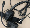 聲籟V38V話(huà)務(wù)員專(zhuān)用耳機客服耳麥帶麥克風(fēng)手機電腦圓孔通用頭戴式降噪外呼電銷(xiāo)有線(xiàn)帶話(huà)筒 黑色USB接口 曬單實(shí)拍圖