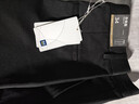 HLA海瀾之家休閑褲男窄腳褲子男秋季 黑色9K-HKCAW3J089A 34 175/88A 推薦143~150斤 曬單實(shí)拍圖