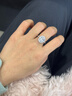 XUPING旭平首飾合金時(shí)尚高級感個(gè)性氣質(zhì)微鑲鴿子蛋戒指女送新年禮物X001 戒指 #7b 曬單實(shí)拍圖