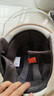 野馬頭盔3C認證電動(dòng)車(chē)頭盔電瓶車(chē)男女士個(gè)性便攜復古四季通用安全帽 閃光象牙白星球杯/透明鏡【標配】 均碼 曬單實(shí)拍圖