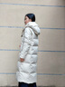 波司登25年羽絨服女款冬季鵝絨加厚連帽商務(wù)通勤百搭超長(cháng)款外套商場(chǎng)同款 曬單實(shí)拍圖