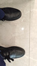 奧康（Aokang）皮鞋男系帶軟皮鞋商務(wù)休閑鞋系帶男鞋黑色41碼 曬單實(shí)拍圖