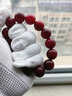 郎凱丹頓血龍木手串男士琥珀木原木料松明子盤(pán)玩老料全透固化玉化文玩佛珠 精品血龍全透20mm 曬單實(shí)拍圖