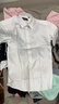 雅戈爾（YOUNGOR）短袖襯衫男TP免燙全身裝襯200支襯衫柔軟親膚細膩光澤2025新品 漂白素色VSTP114807BBY 41 （175/96Y） 曬單實(shí)拍圖