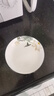 優(yōu)尊陶瓷（YOUZUN TAOCI）家用陶瓷5英寸味碟骨瓷調料碟子蘸料小盤(pán)子吐骨頭碟創(chuàng  )意歐式簡(jiǎn)約 荷韻-5英寸味碟4個(gè) 曬單實(shí)拍圖