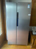 松下（Panasonic）【煥新補貼】大白鯨超薄平嵌505L冰箱大容量嵌入式對開(kāi)門(mén)風(fēng)冷無(wú)霜家用電冰箱 一級能效自由制冰 鈦灰銀 NR-EB51SPA-S 曬單實(shí)拍圖