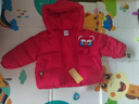 巴拉巴拉童裝兒童羽絨服男童女童2025新款春裝拜年服紅色國風(fēng)寶寶外套加厚 曬單實(shí)拍圖