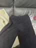 玖姿·安娜蔻琥珀流光風(fēng)松緊腰錐形九分褲休閑褲女2025冬季新款 深咖啡 M 曬單實(shí)拍圖
