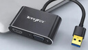 Tengfei USB轉HDMI/VGA3.5轉換器 擴展塢高清一分二分配器 筆記本電腦顯卡臺式機接電視投影儀轉接線(xiàn) 曬單實(shí)拍圖