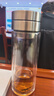 希諾茶水分離玻璃杯2026新款雙層防燙水杯辦公室車(chē)載泡茶杯男女士杯子 330ML 本色 雙層防燙9358 曬單實(shí)拍圖