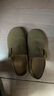 踩屎感半拖勃肯鞋大碼女鞋41外穿春夏季34碼裙子孕婦包頭拖鞋 駝色 39 曬單實(shí)拍圖