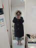 三彩大碼女裝2025冬季新款90鴨羽絨服狐貍毛領(lǐng)長(cháng)款被子服胖MM 曬單實(shí)拍圖