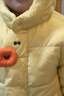 巴拉巴拉童裝寶寶羽絨服三防男童冬裝女童連帽外套萌2025新款保暖萌趣上衣 黃色鴨鴨31004-白鴨絨 110 充絨量67g 曬單實(shí)拍圖