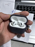 微舟適用airpods4蘋(píng)果耳機保護套翻毛皮保護套高級感商務(wù)簡(jiǎn)約防摔防滑耐磨四代全包觸感溫和 商務(wù)灰】毛絨手感-耐臟防摔可無(wú)線(xiàn)充電 Airpods 4代保護套【送掛鉤】 曬單實(shí)拍圖