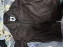 杰克·瓊斯（JACK&JONES）25年春春秋季外套男款商務(wù)休閑夾克純色PU皮衣通勤多口袋外套男裝 E09巧克力棕色 M （175） 曬單實(shí)拍圖