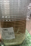 廚先得一次性餐盒500型20套牛皮紙盒方形食品級野餐盒水果打包盒 曬單實(shí)拍圖
