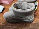 斯凱奇（Skechers）加絨加厚保暖雪地靴女冬季短靴棉鞋舒適厚底增高中筒靴144136 曬單實(shí)拍圖